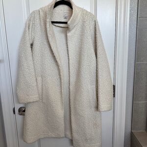 A New Day Cream Fuzzy Coat